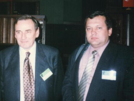Zbigniew Romaszewski and Valery Levonevsky, picture from the archive